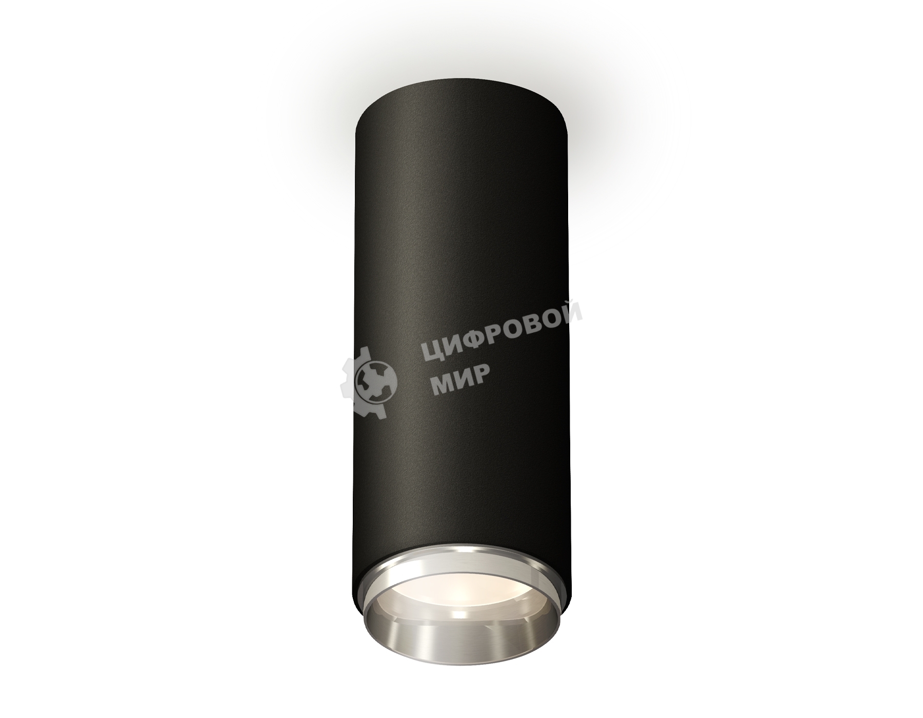 Светильник Ambrella Light XS6343003 SBK/PSL черный песок/серебро полированное MR16 GU5.3 (C6343, N6122)
