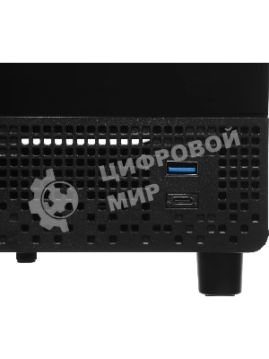 Корпус ACCORD ACC-ZM3B Black, Mini-Tower, чёрный, 1 x 120 мм