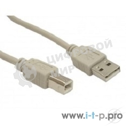  Кабель 5bites UC5010-050C USB2.0, AM/BM, 5м.