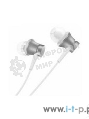 Проводные наушники Xiaomi Mi In-Ear Headphones Basic серебристый, внутриканальные, Jack 3.5 мм