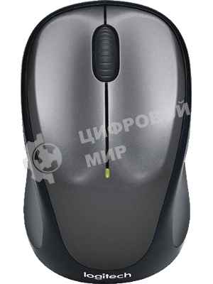 Мышь беспроводная Logitech M235 серый/черный, 1000 dpi, радиоканал, USB, кнопки - 3