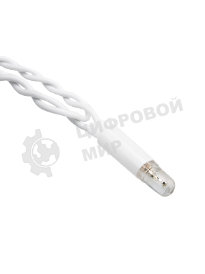 Новогодние светоукрашения Neon-night Гирлянда Айсикл (бахрома) светодиодный, 4,8 х 0,6 м, белый провод, 220В, диоды белые