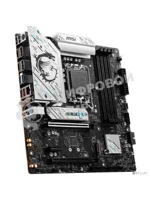 Материнская плата MSI B760M GAMING PLUS WIFI, LGA 1700, Intel B760, 4xDIMM DDR5, 4xSATA, 2xM.2, 1xPCI-E 4.0 x16, 1xPCI-E 3.0 x1, 2xHDMI, 2xDP, 1x 2.5Gb LAN, 2xUSB-A 3.2 Gen 2, 4xUSB 2.0, Micro-ATX