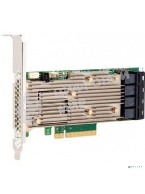 Контроллер MegaRAID 9460-16I SGL (05-50011-00), PCIe 3.1 x8 LP, SAS/SATA/NVMe, RAID 0,1,5,6,10,50,60, 16port(4 * int SFF8643), 4Gb Cache, 3516ROC