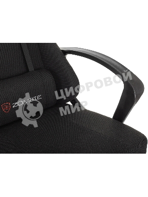 Кресло Zombie Carry черный, экокожа, подголовник