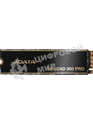 Накопитель SSD ADATA LEGEND 900 PRO, 1Tb, PCIe 4.0 x4, M.2 2280, NVMe, R/W 7400/6000