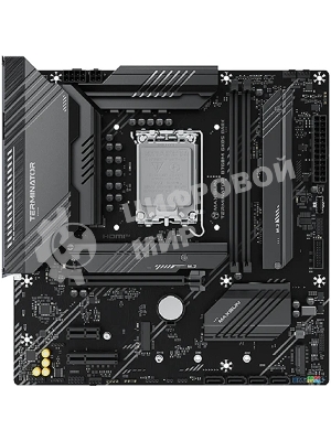 Материнская плата Maxsun MS-Terminator B760M GKD5 DARK, LGA1700, Intel B760, 2xDDR5, 4xSATA, 3xM.2, 1xPCIe 4.0 x16, 1xPCIe 4.0 x4, 1xPCIe 3.0 x1, 1xHDMI, 1xDP, 1x2.5Gb LAN, 1xUSB-C 20Gbps, 2xUSB-A 10Gbps, 3xUSB-A 2.0, 3x3.5 мм, 7.1, mATX