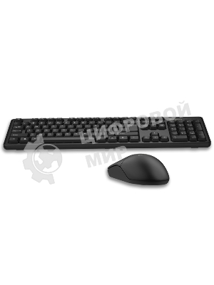 Комплект клавиатура+мышь A4Tech 3330N беспроводной, USB, 1200 DPI, чёрный