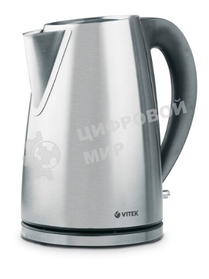 Чайник электрический Vitek VT-WK1059 1.7л. 2200Вт белый корпус: стекло/пластик