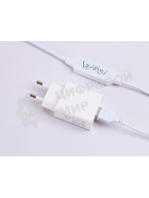 Светильник Ambrella light FL8020 WH белый LED 15W RGB D32*1250 (ПДУ РАДИО 2.4G)
