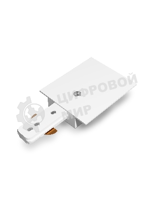 Ввод питания для встраиваемого шинопровода GL7155 WH белый ввод питания IP20 Standard 220V NEW 108*58.6*18