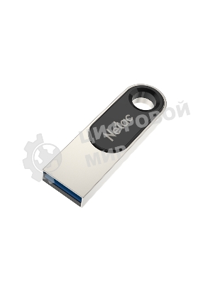 Флешка USB Netac U278 (NT03U278N-128G-32PN), 128Gb, USB 3.0, R/W 110/45, серебристый/черный