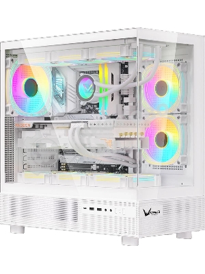 Компьютерный корпус Aerocool/Formula Crystal Z8 белый без БП ATX 9x120мм 7x140мм 1xUSB 2.0 1xUSB 3.0 1xUSB3.1 audio bott PSU
