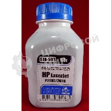 Тонер HP LJ P2035/2055/M401/M425 (флакон, 115г) B&W Standart фас России