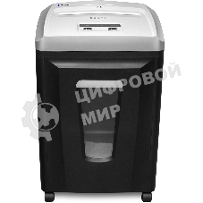 Шредер ГЕЛЕОС УП21-7, DIN P-7 (7 ур-нь секр.), фрагмент 0,8х2мм, 6-7 лист (70г/м2), CD/пл.карты, 23 литра