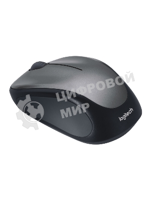 Мышь беспроводная Logitech M235 серый/черный, 1000 dpi, радиоканал, USB, кнопки - 3