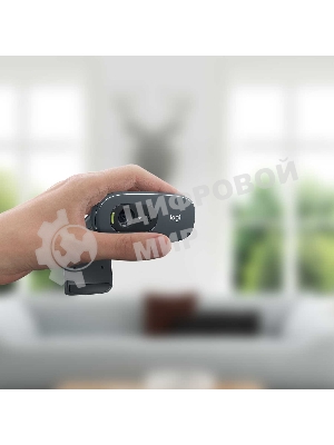 Веб-камера Logitech C270 HD 1280x720, 30 кадр/с, USB Type-A, микрофон (шумоподавление), автоосвещение, универсальное крепление