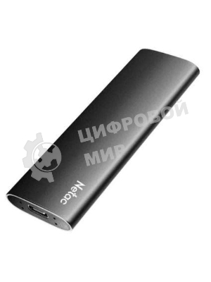 Внешний SSD Netac Z SLIM, 2TB, USB 3.2 Gen 2 Type-C, R/W 550/480, черный