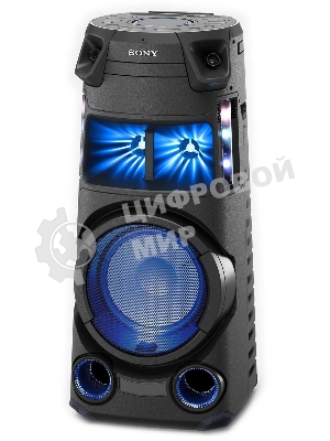 Минисистема Sony MHC-V43D черный/CD/CDRW/DVD/DVDRW/FM/USB/BT