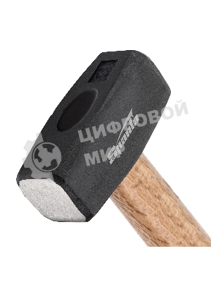 Кувалда Sparta 2000 г, кованая головка, деревянная двухцветная рукоятка