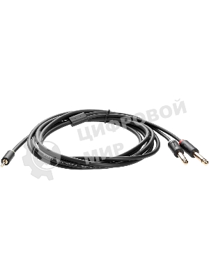 Кабель-адаптер 3.5ST(M)/2X6.35 ST(M), 3м, Telecom PRO TAV6168-3M