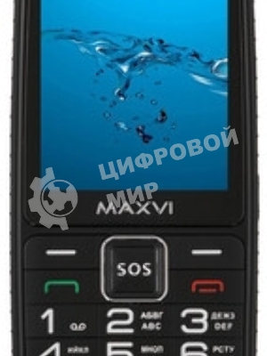 Мобильный телефон Maxvi B32 черный