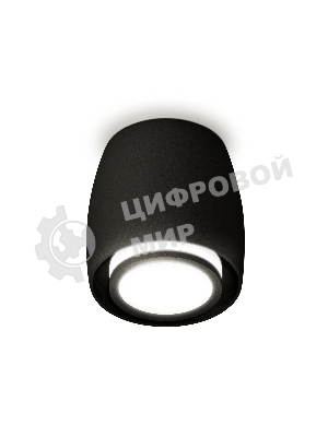 Светильник Ambrella Light XS1142040 SBK/FR черный песок/белый матовый MR16 GU5.3 (C1142, N7121)