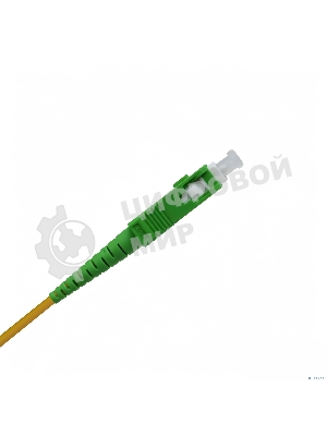 Оптический патчкорд NEOMAX (NMO-SC/APC-SC/APC-SM-1M) SC/APC-SC/APC, OS2, Singlemode, Simplex, 9/125, LSZH, Yellow, 1м