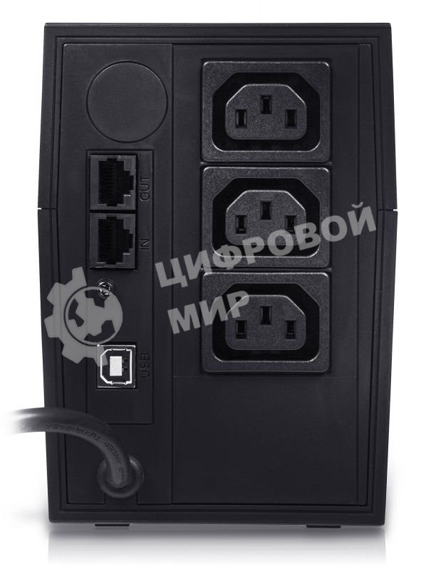 Источник бесперебойного питания Powercom Raptor RPT-600AP 360Вт 600ВА черный