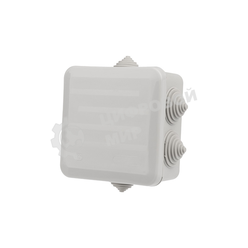 Коробка распаячная Rexant ОУ 100x100x50 мм, IP55