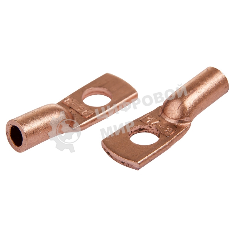 Наконечник ТМ Rexant 16-8-6 (16 мм² - Ø8 мм) (в упак 100 шт)