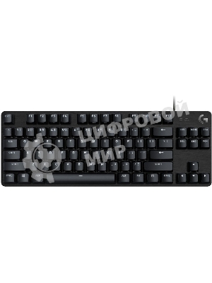 Клавиатура проводная Logitech Gaming Keyboard G413 TKL SE Mechanical - RUS - USB - TACTILE SWITCH черный