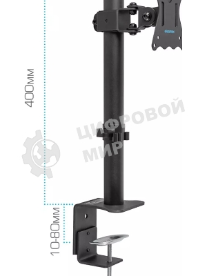 Кронштейн для монитора Kromax CASPER-505 черный 4 шт/уп. 10