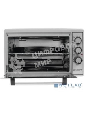Мини-печь Kraft KF-MO3801GR серый, 38 л
