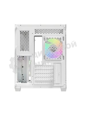 Компьютерный корпус Ocypus Iota C50 WH Curve ARGB Digital (Iota-C50-WHD300CD-GL)