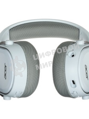 Гарнитура Acer OHR303 белый, беспроводная, Bluetooth