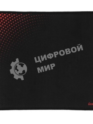 Коврик для мыши Genius G-Pad 230S. Нескользящая резиновая основа с микротекстурированной гладкой поверхностью. Размер: 230 x 2.5 x 190 мм. черный