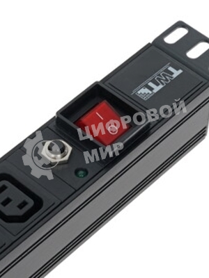 Блок распределения питания Lanmaster TWT-PDU19-10A8C3 гор.размещ. 8xC13 базовые 10A C14