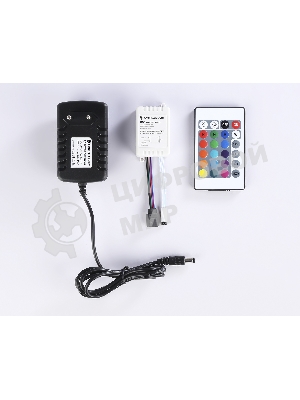 Комплект светодиодной ленты GS2501 5050 30Led/ 7.2W m/ 12V IP65 RGB/ 5000*10*2.87mm (4 конт.)