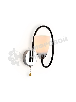 Светильник Ambrella light TR3134 BK/CH черный/хром E27 max 40W 320*100*230
