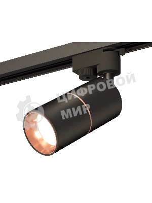 Светильник Ambrella light XT6302030 SBK/PPG черный песок/золото розовое полированное MR16 GU5.3