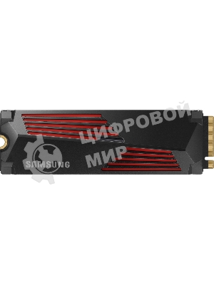 Накопитель SSD Samsung 990 Pro 4Tb, PCIe 4.0 x4, M.2 2280, NVMe, R/W 7450/6900, с радиатором
