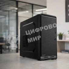 Корпус Accord ACC-811 черный без БП mATX 1x80mm 3x120mm 1xUSB2.0 1xUSB3.0 audio bott PSU