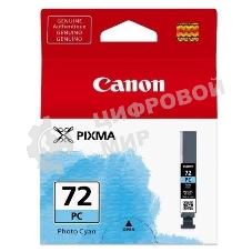 Картридж струйный Canon PGI-72PC (6407B001) фото-голубой (351 стр.) для Canon PRO-10