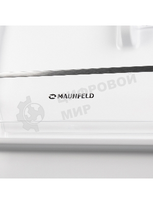 Холодильник Maunfeld MFF185SFSB черный мат. двухкамерный 211/104л морозилка снизу