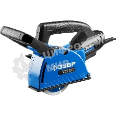 Штроборез Зубр ЗШ-П30-1400 ПСТглуб. паза 30 мм, 125 мм, подключ. пылесоса, плавн пуск, 1400 Вт