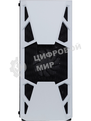 Компьютерный корпус AeroCool/Formula CL-3303W RGb белый без БП ATX 6x120мм 2xUSB 2.0 1xUSB 3.0 audio bott PSU
