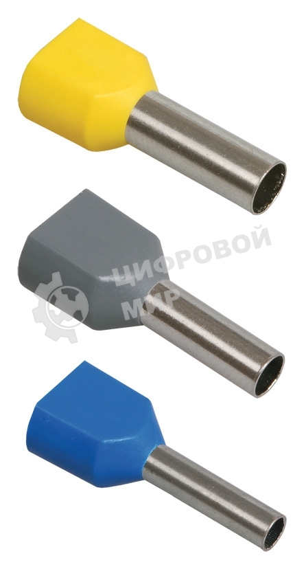 Наконечник-гильза изол. НГИ2 1.5-12 кр. (уп. 100 шт) ИЭК UTE10-D2-6-100
