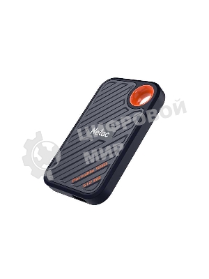 Внешний SSD Netac ZX20, 512 Gb, USB 3.2 Gen 2x2 Type-C, R/W 2000/1800, черный