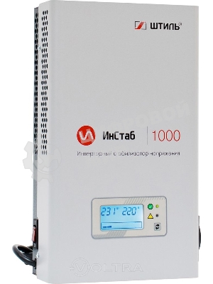 Стабилизатор напряжения Штиль ИнСтаб IS1000 800Вт 1000ВА белый